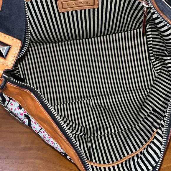 Authentic L.A.M.B Ditzy Graffiti Hobo Handbag - Picture 9 of 17